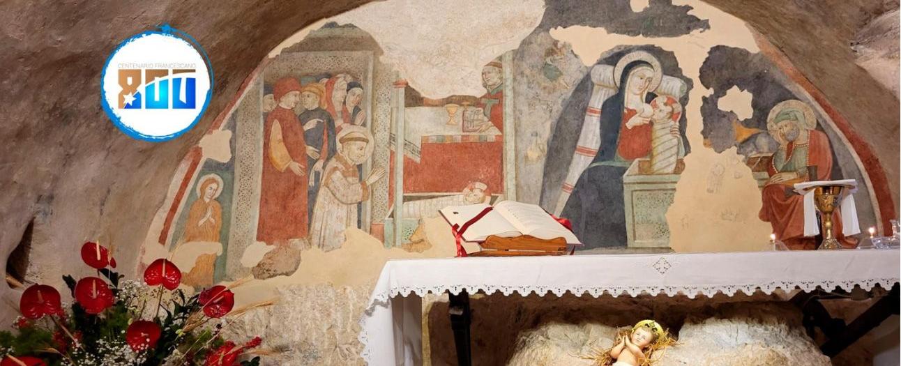 Plenary Indulgence granted to those who visit a Nativity Scene in a Franciscan church