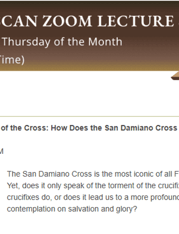 The Franciscan Way of the Cross: How Does the San Damiano Cross Speak of Passion and Resurrection?