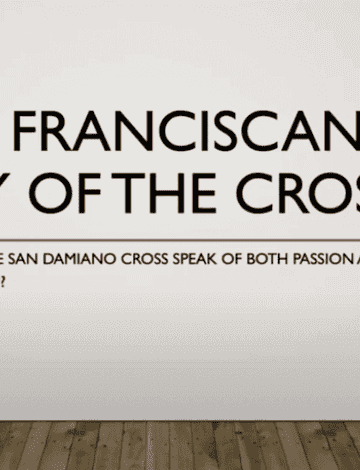 How Does the San Damiano Cross Speak of Passion and Resurrection?