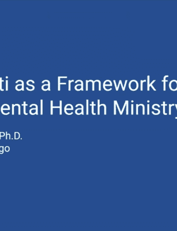 Fratelli Tutti as a Framework for Catholic Mental Health Ministry