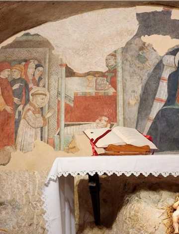 Plenary Indulgence granted to those who visit a Nativity Scene in a Franciscan church